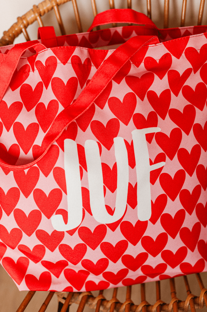Tas juf hartjes