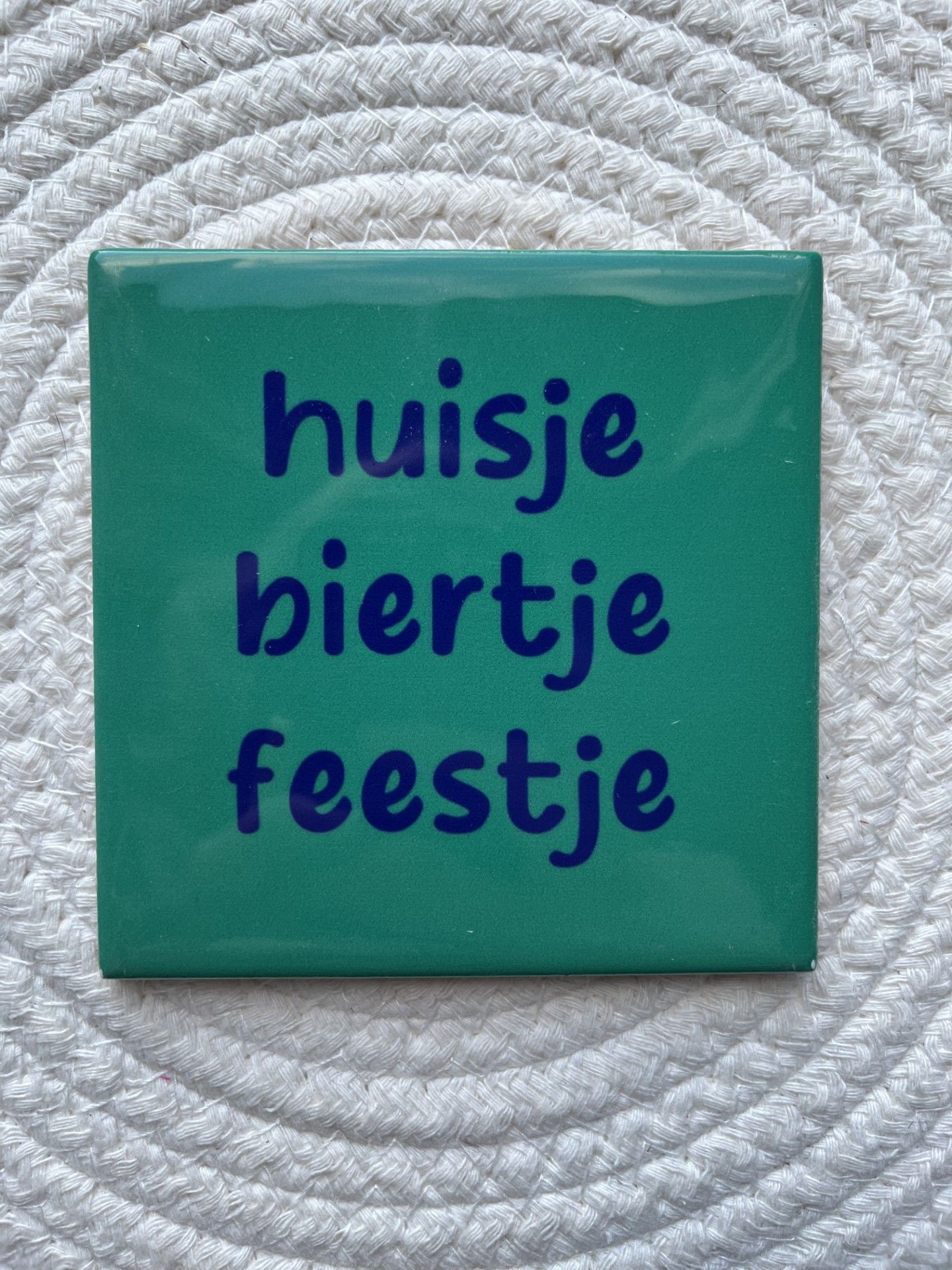 Tegeltje biertje