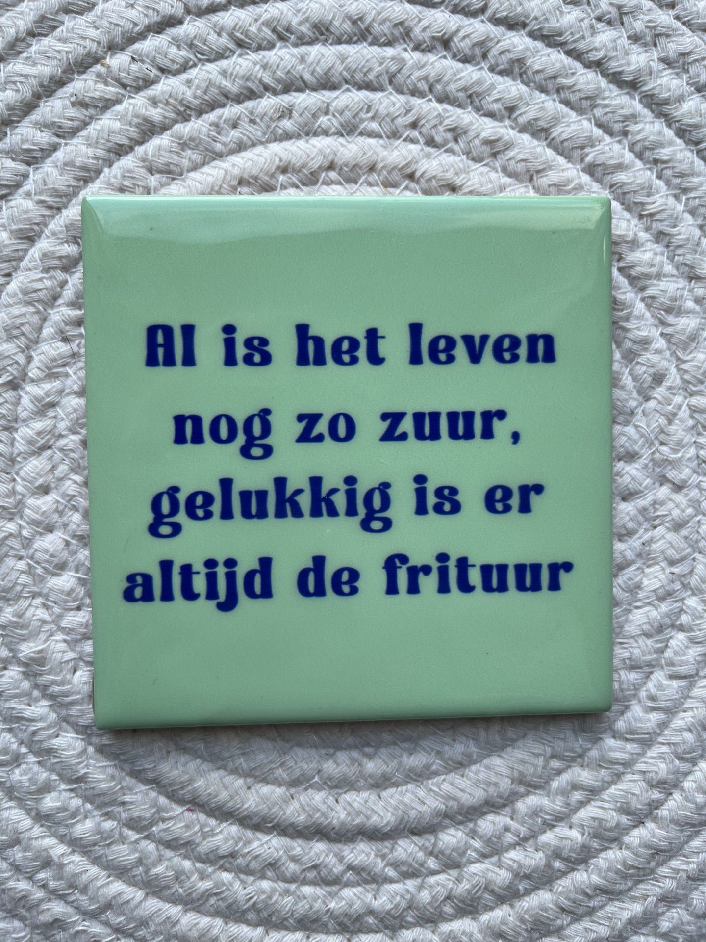 Tegeltje frituur