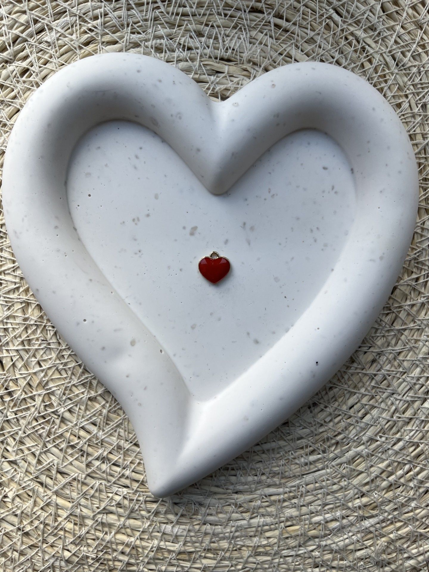 Bedel hartje love rood