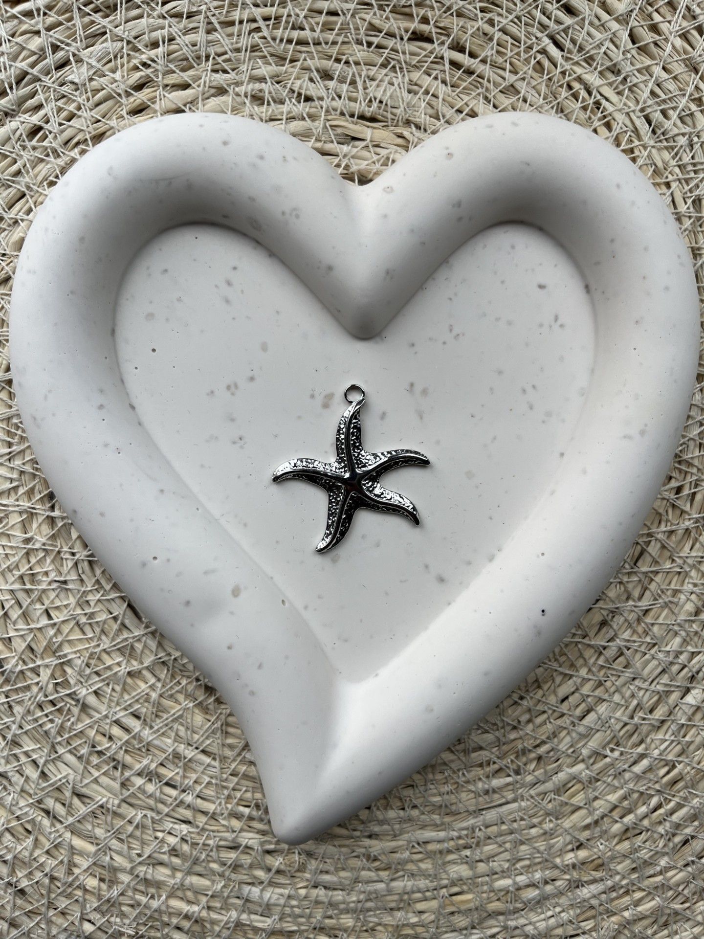 Bedel zeester groot zilver