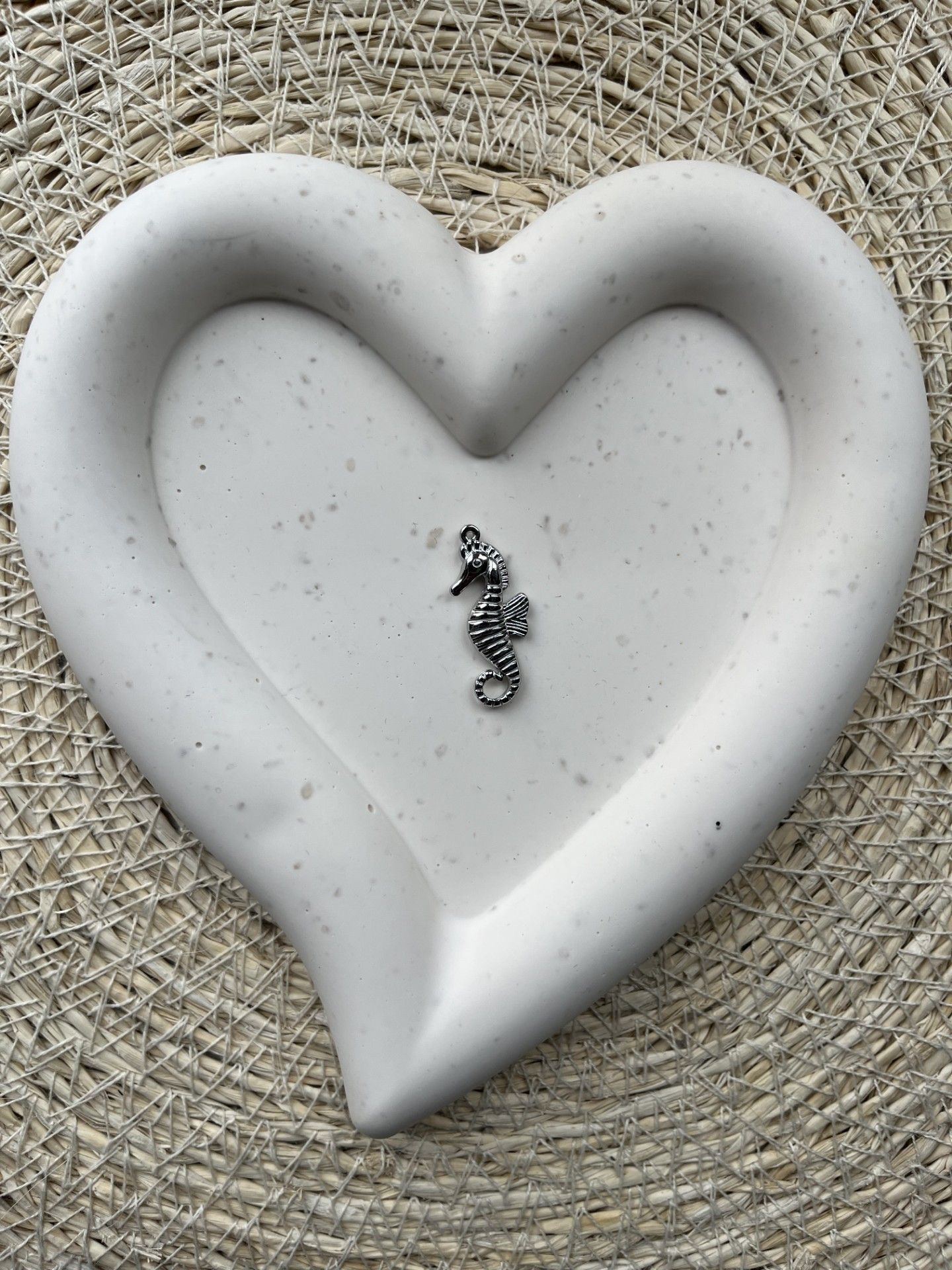Bedel zeepaard groot zilver