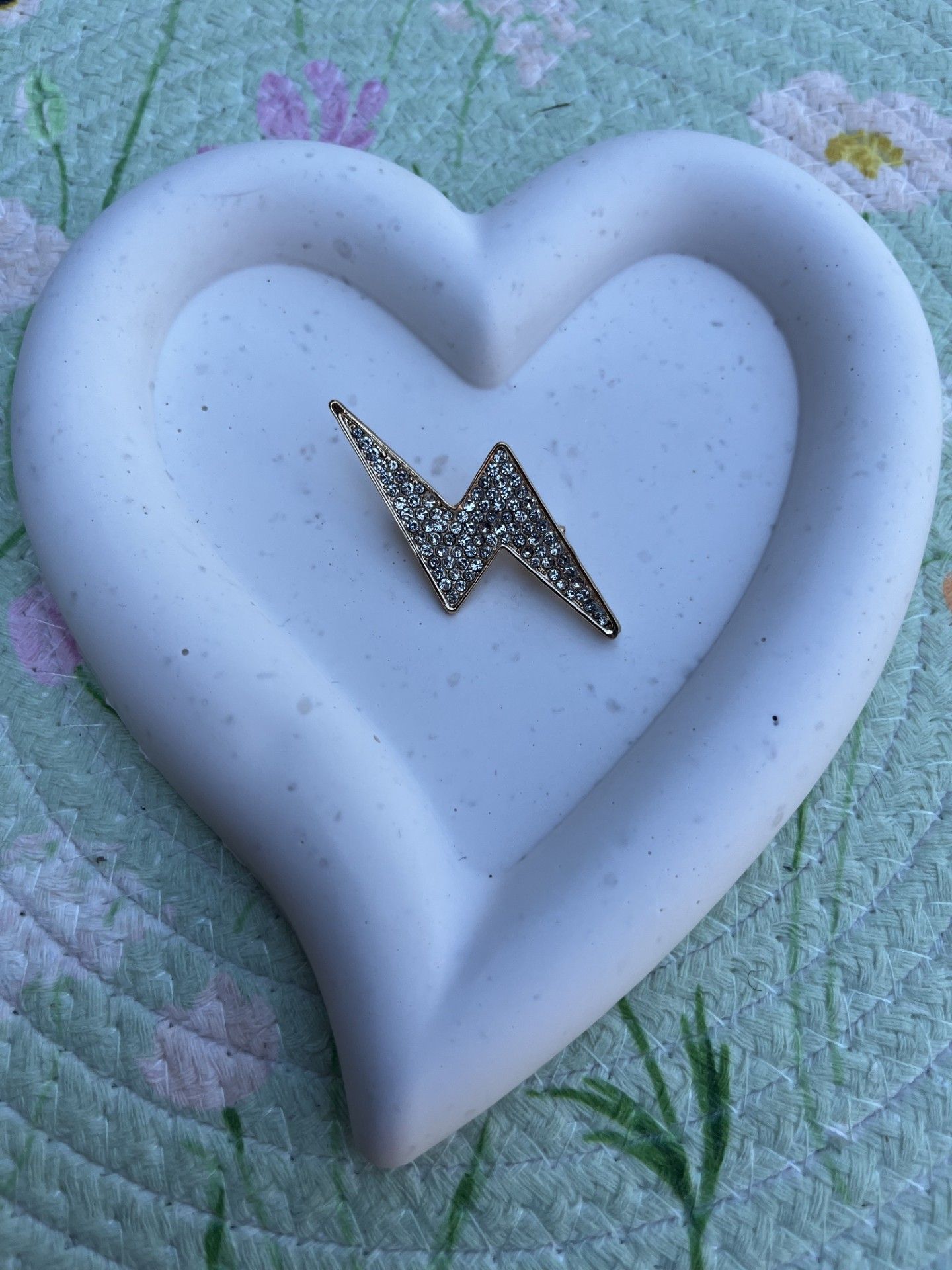Broche bliksemschicht