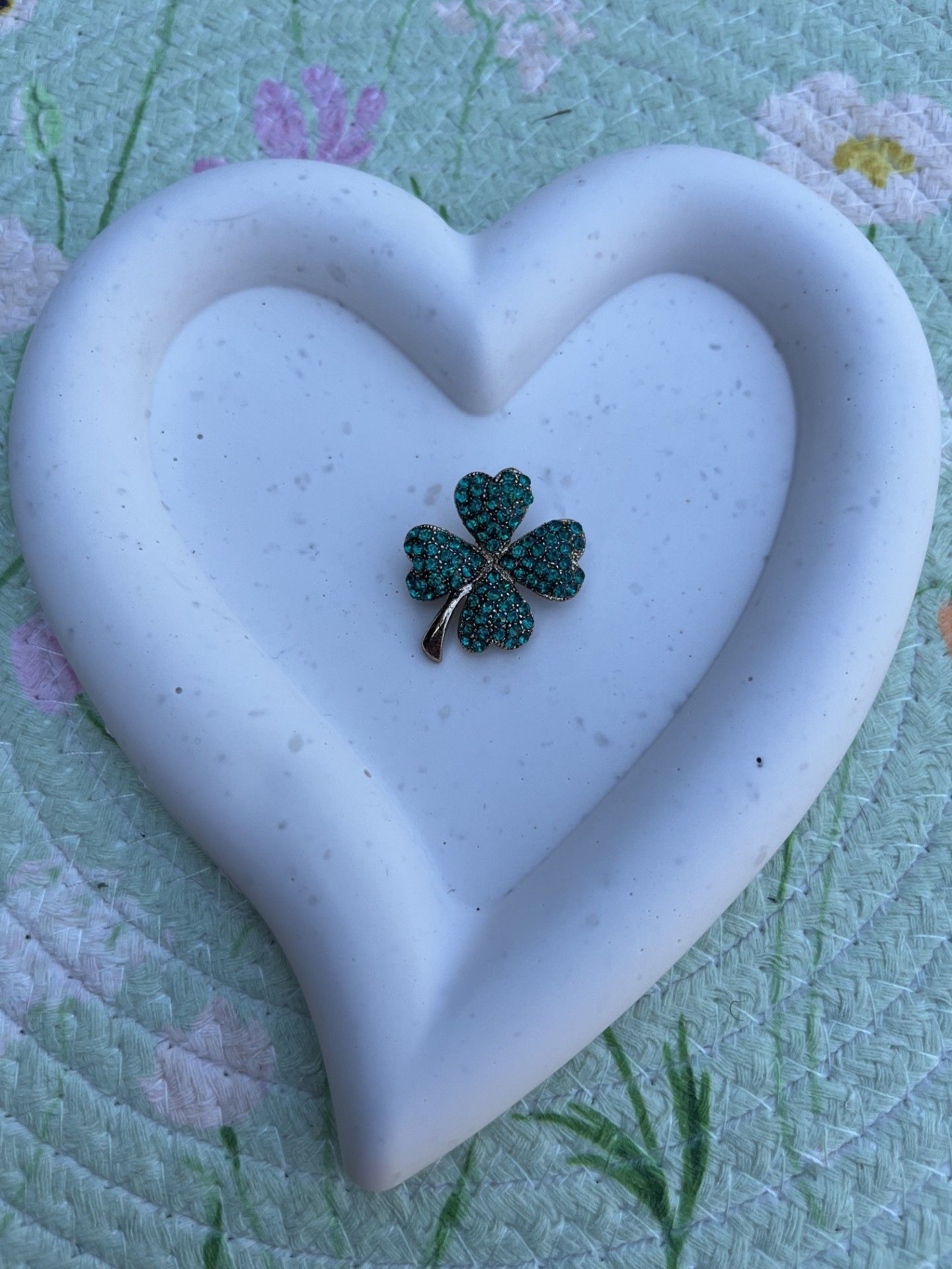 Broche klavertje 4