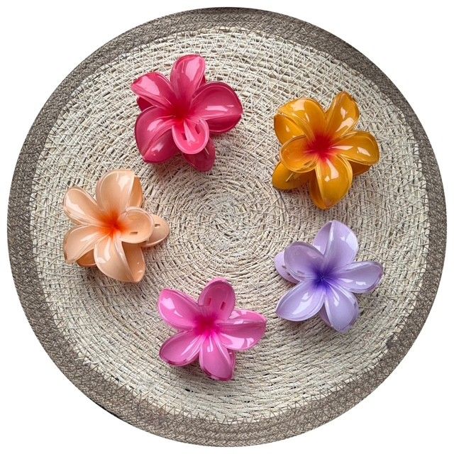 Haarclip shine flower