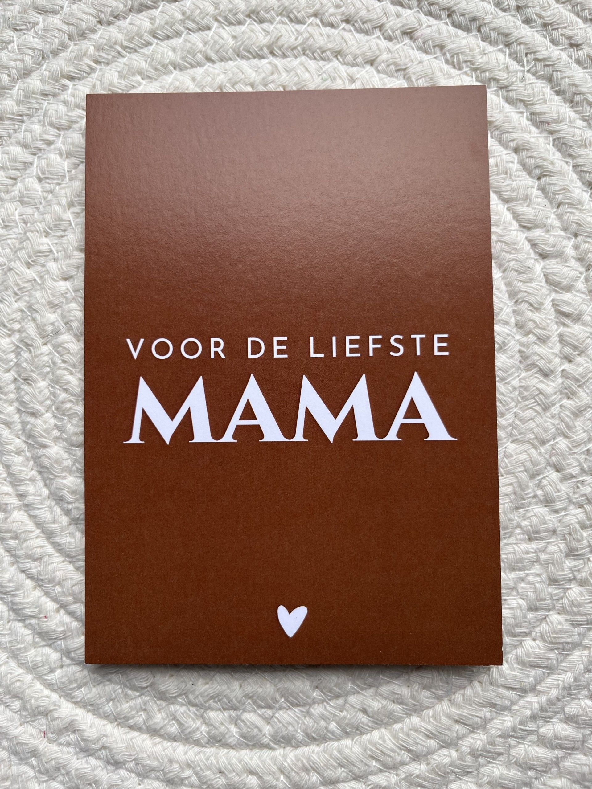 Kaart liefste mama