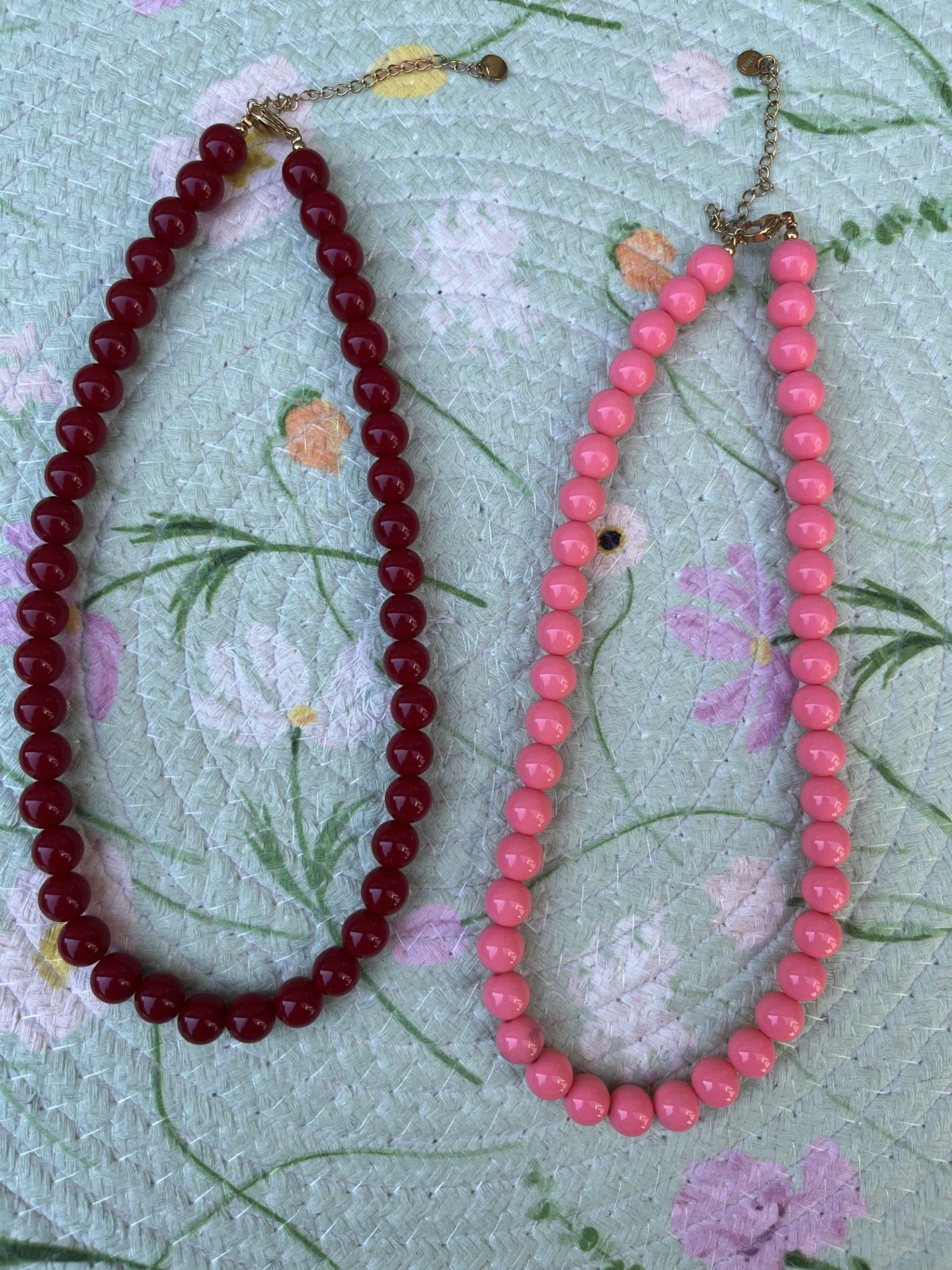 Kralenketting roze