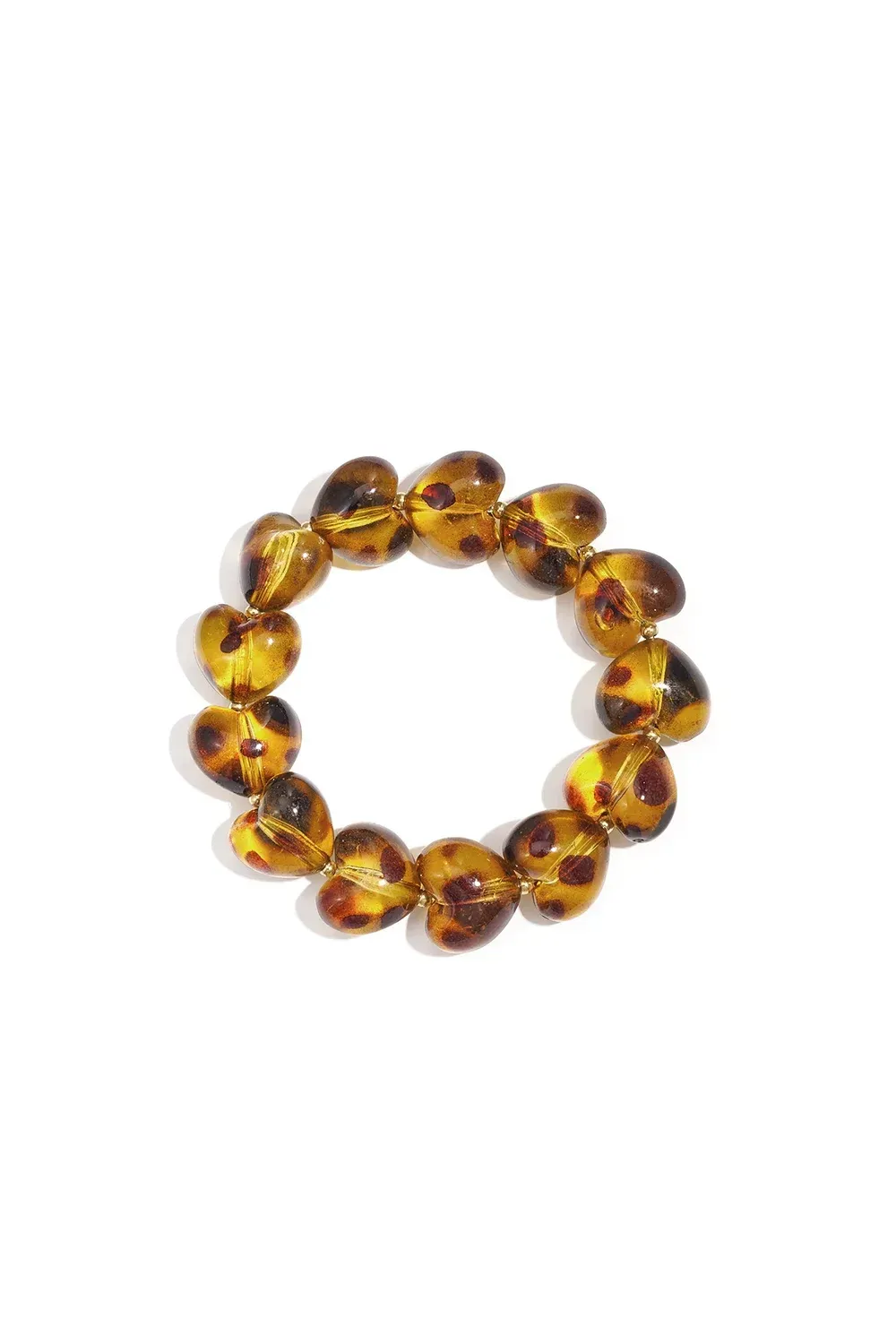Armband leopard hart