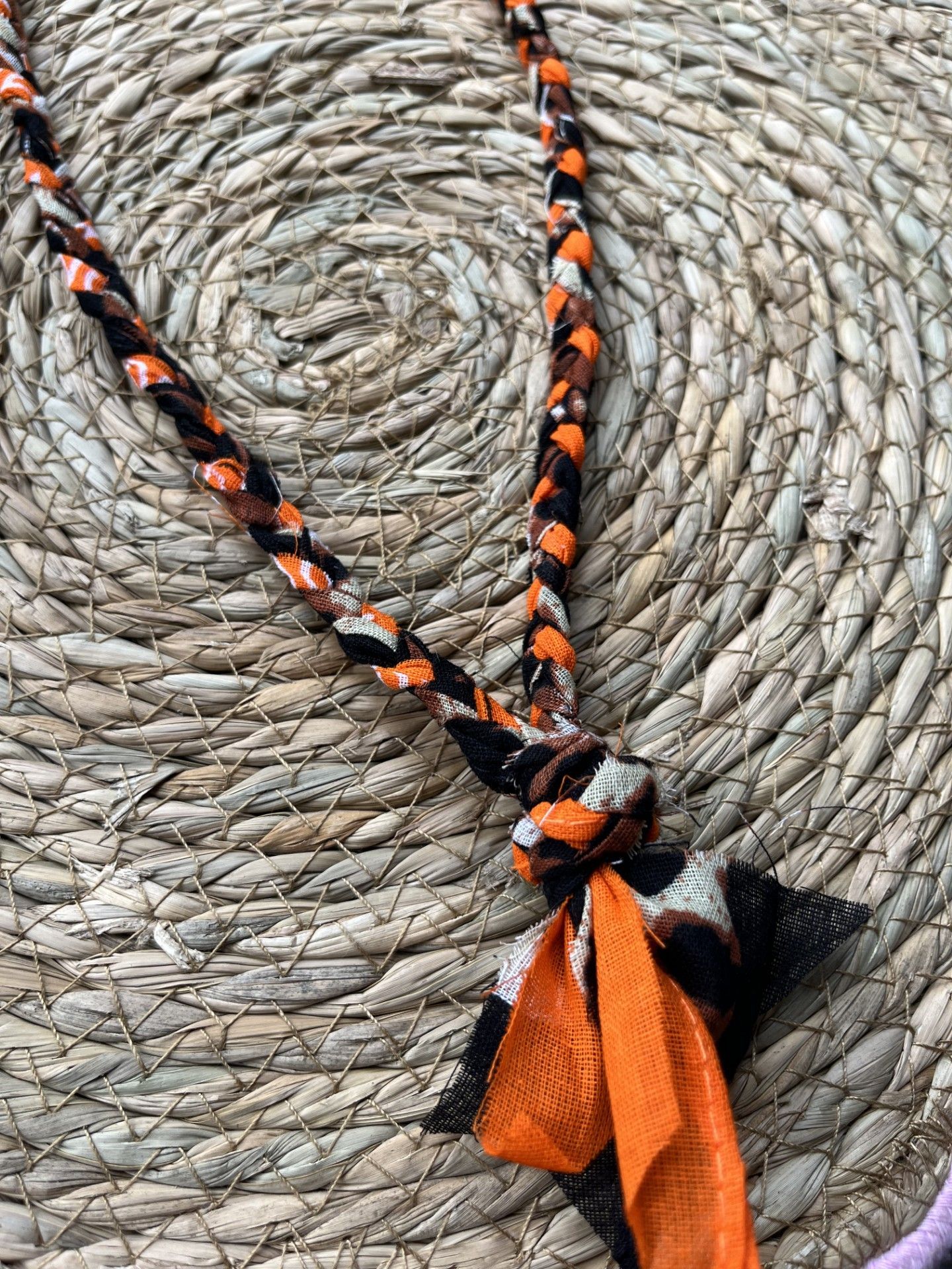 Bandana oranje en panter (koningsdag)