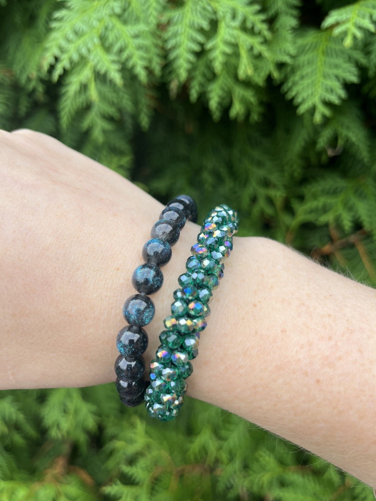Strass groen