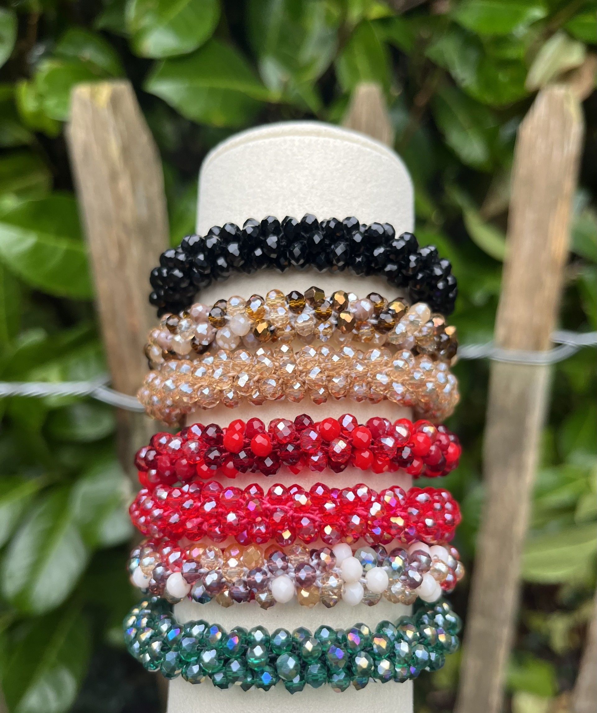 Strass blauw