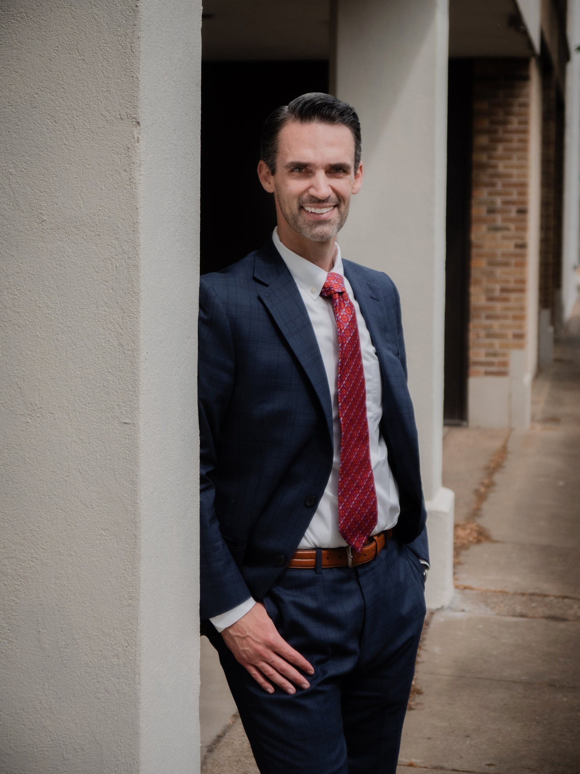 Mr. Duff In Blue Suit — Patrick Duff in Evansville, IN