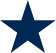 Blue five-pointed star. | Cain's Auto Shop
