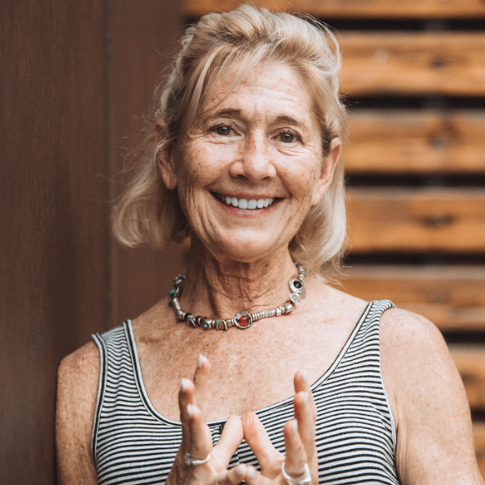 Stacy Shepherd, an E-RYT 500 advanced yoga teacher and Baptiste Yoga Influencer specializing in Power Vinyasa and balanced action.