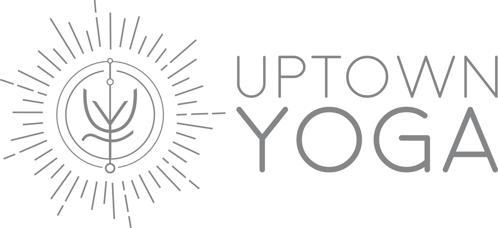 Uptown Yoga Wellness and Mindful Movement Logo