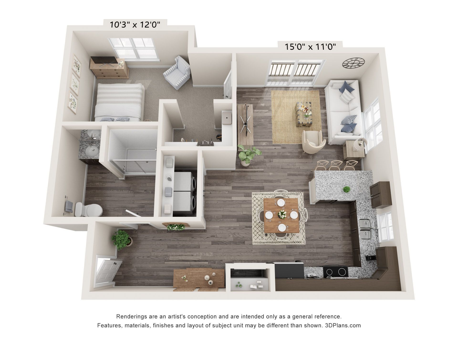 Floor Plan B1A