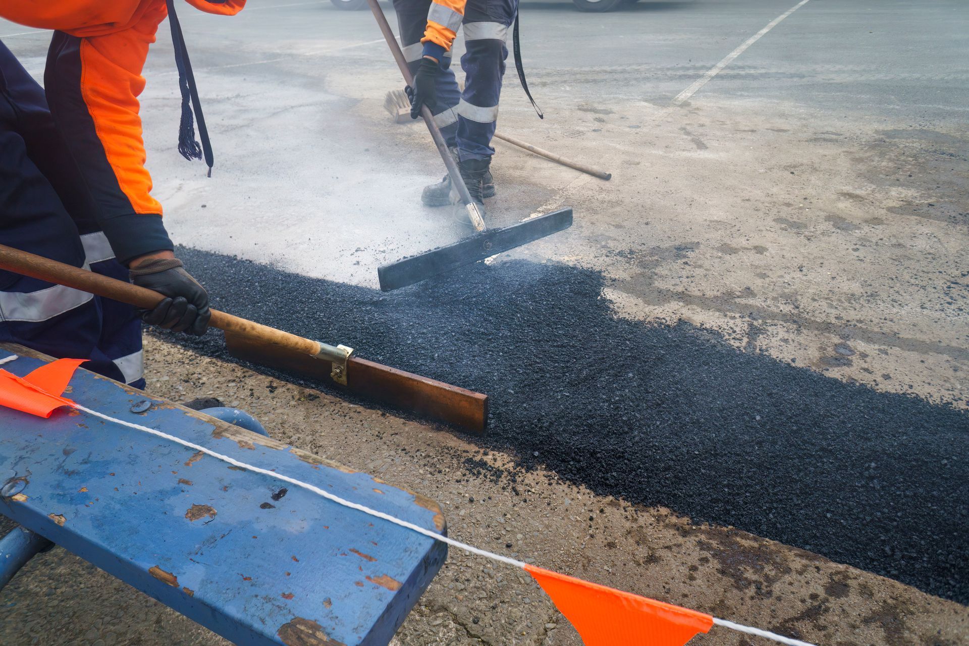 A Group Of Construction Workers Working | Middletown, OH | Affordable Paving Company