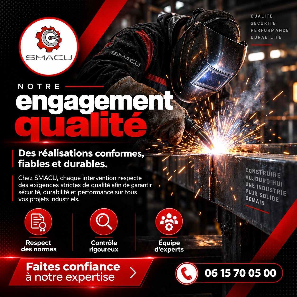 Notre engagement qualité SMACU