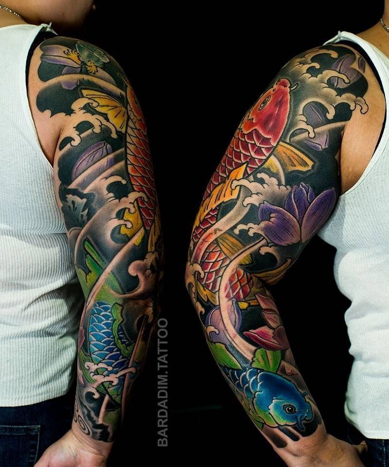A person with a tattoo on their arm that says barbadim tattoo
