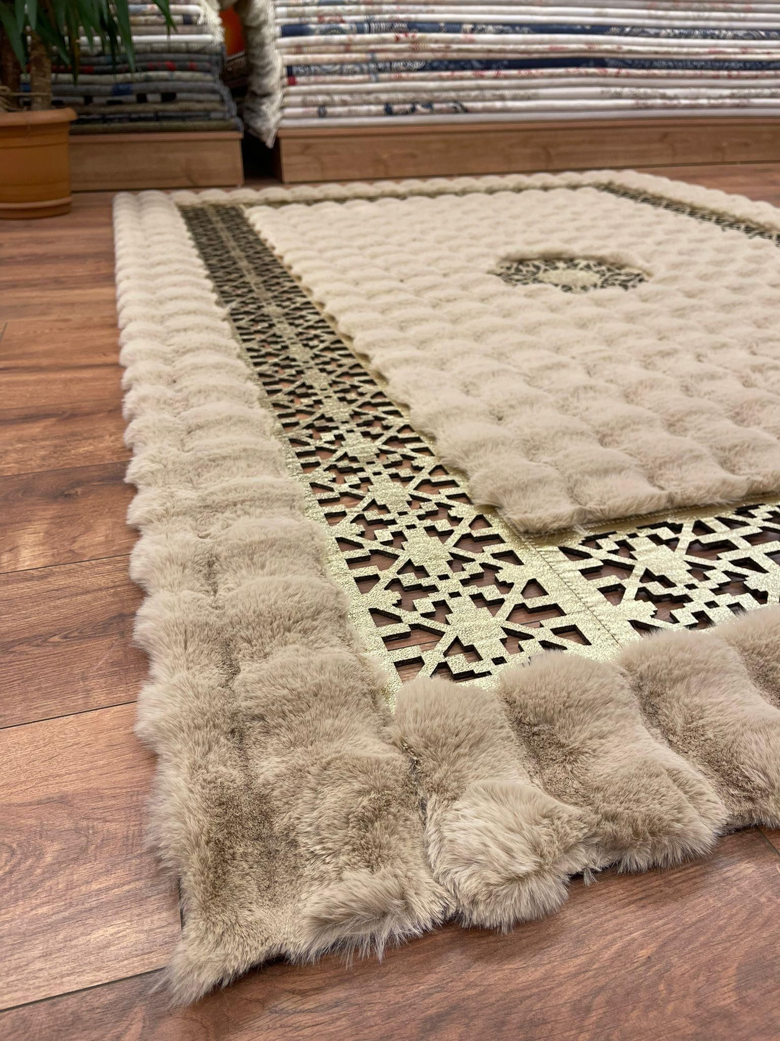 L005 brown vercase leather carpet - BADIIL HOMES