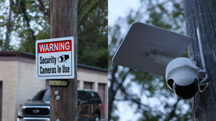 security cameras on self storage in Murray KY