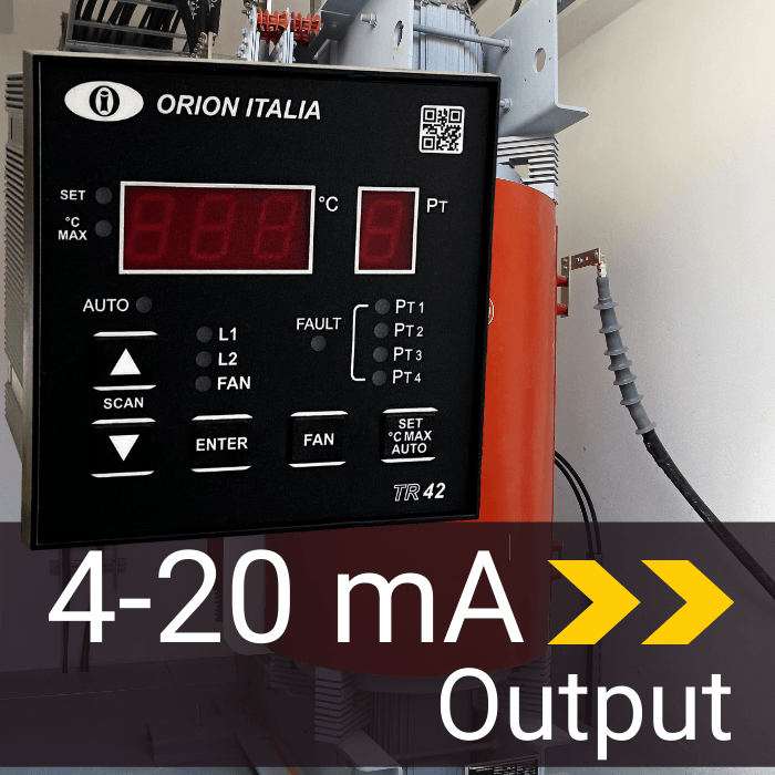 Transformer Temperature Control Monitoring Relay TR42