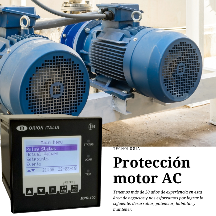 Protección motor AC Protección motor AC