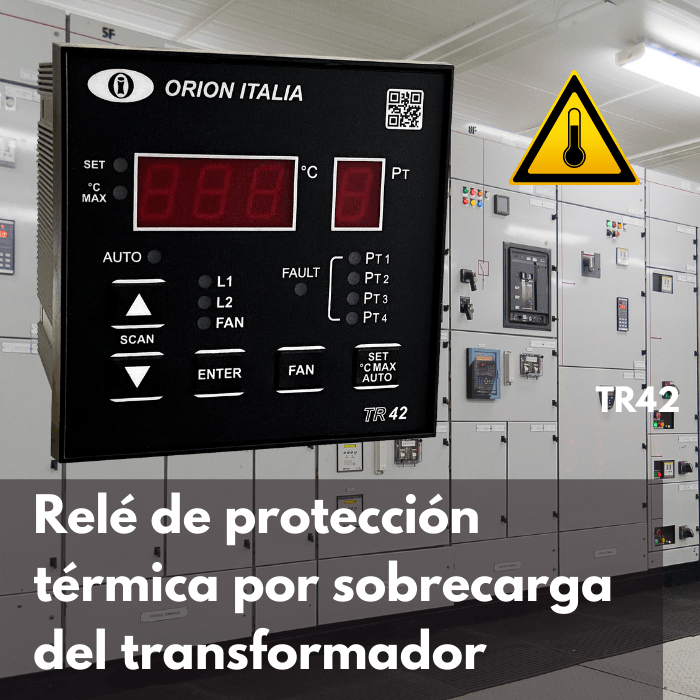Relé de protección de sobrecarga térmica del transformador Relé de protección de sobrecarga térmica del transformador