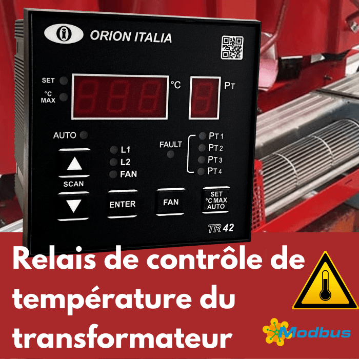 Cast resin transformer temperature control TR42
