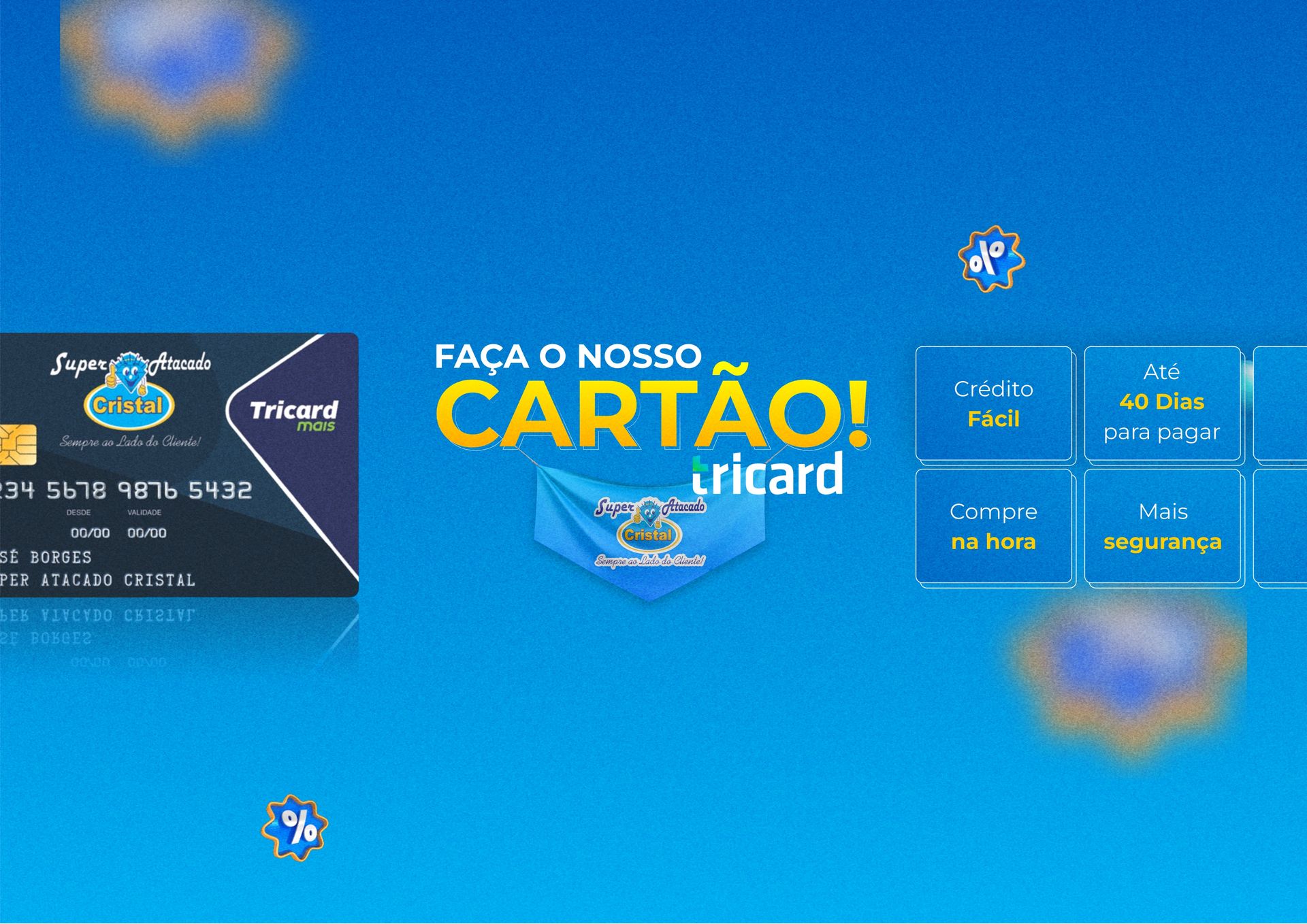 Faça nosso Cartão