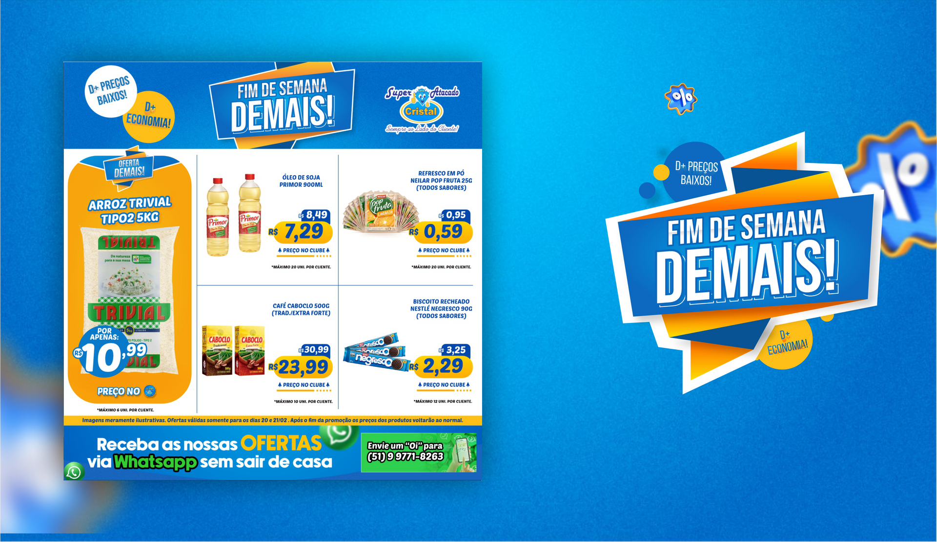 A promotional flyer for a