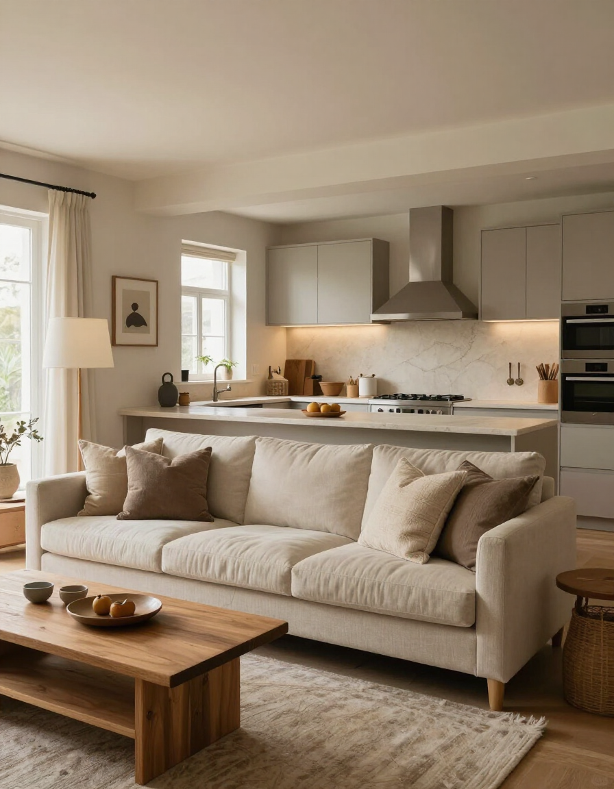 Comfortable updated interior