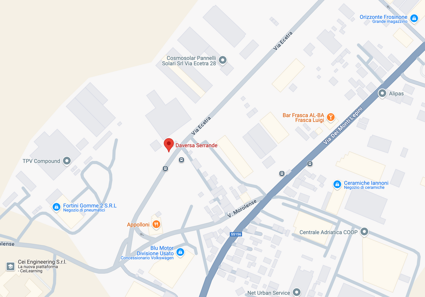 Mappa D'Aversa Ettore Srl Mappa D'Aversa Ettore Srl