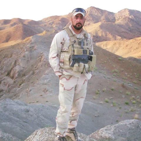 Owner, Gil in uniform