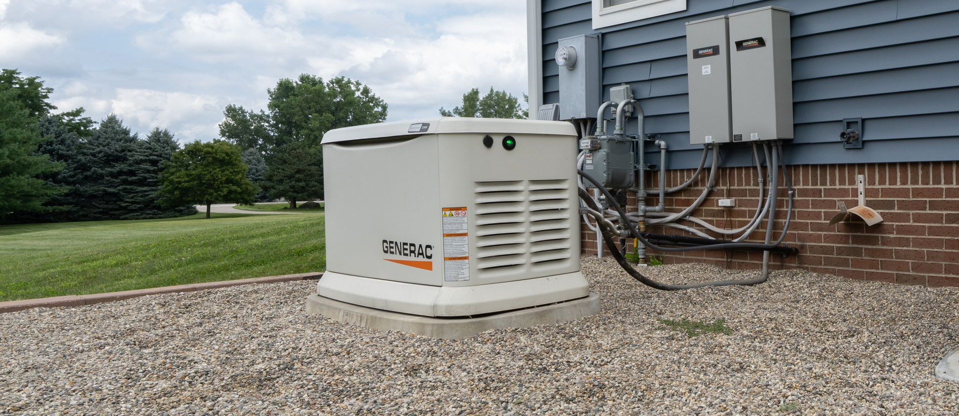 generator after installation in a charlotte home