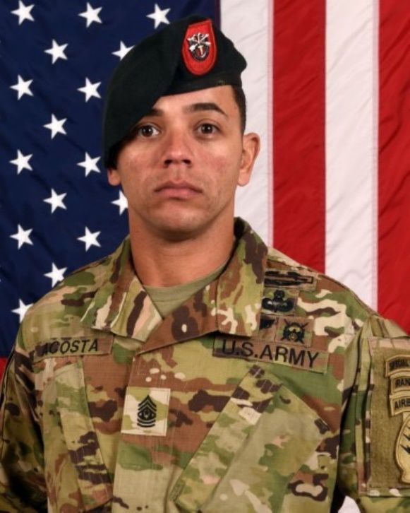 Partner, Gabe, in uniform