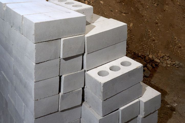 White silicate brick is composed of the stack