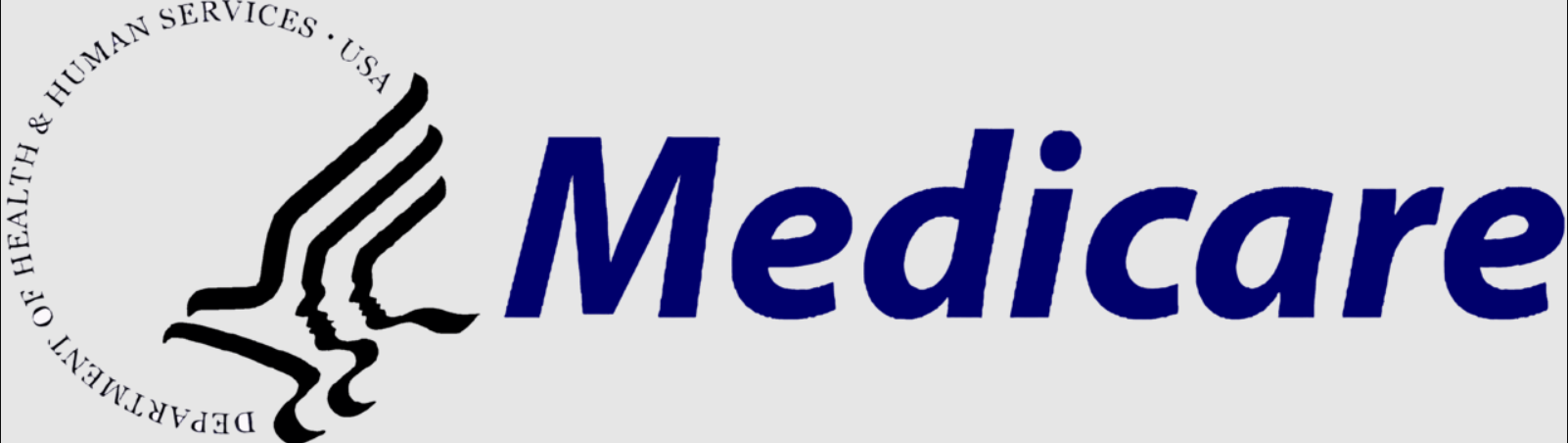 The logo for eyemed vision care is blue and white.