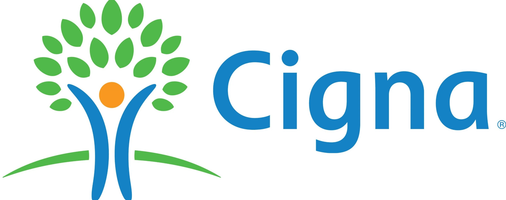 The logo for eyemed vision care is blue and white.