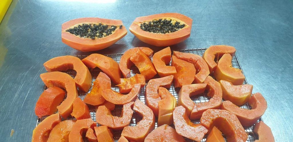 A Bunch of Papaya Slices — Mareeba Golden Dried Mangoes in Mareeba, QLD