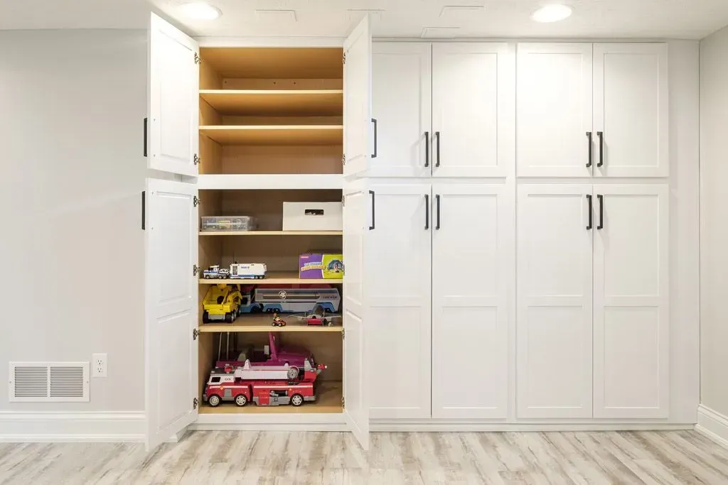 Basement Built-In Storage Ideas for Finished Renovations | ASRD