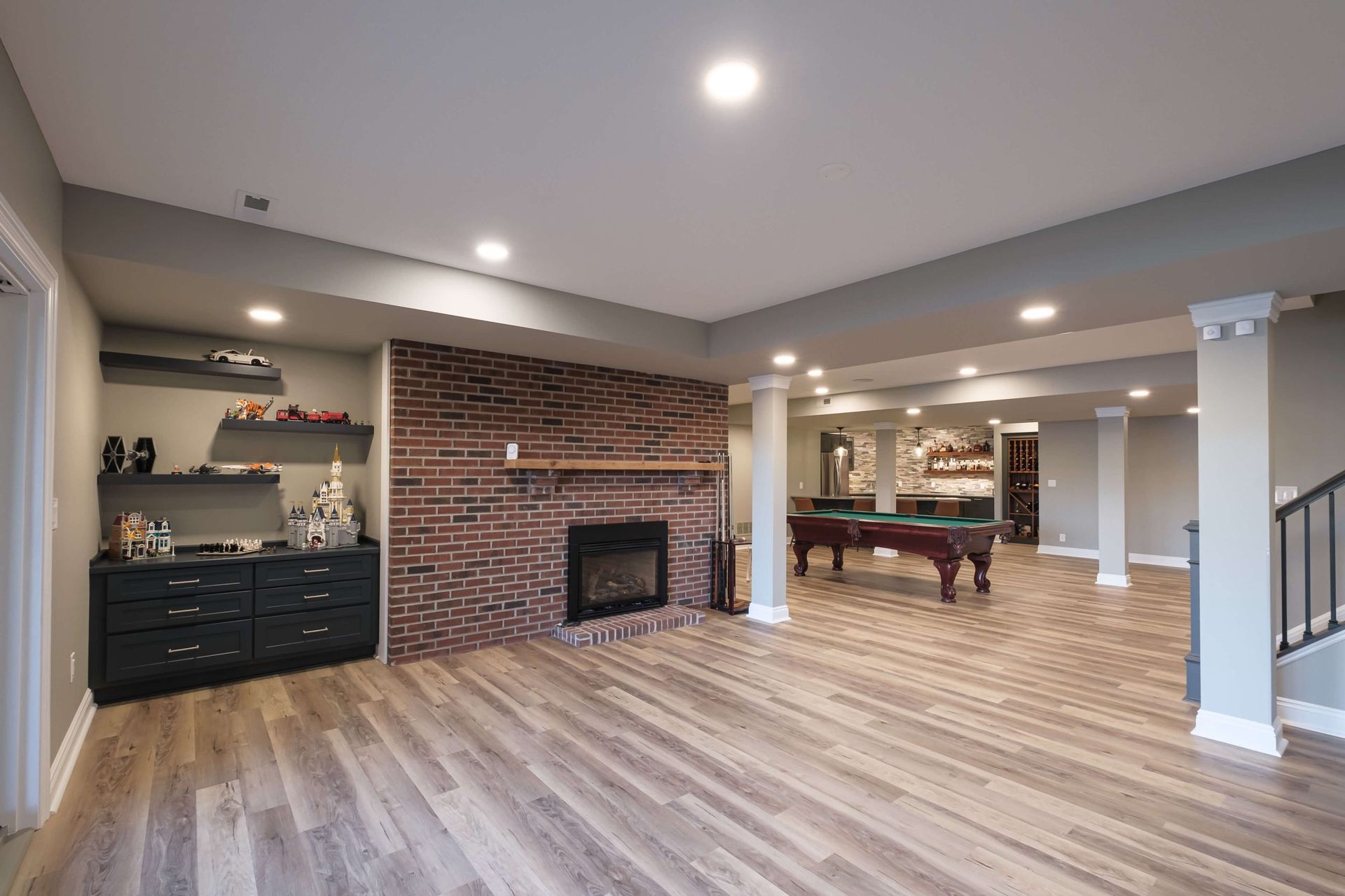 Whole Home Lighting Design | Hudson, Akron & Bath Renovation