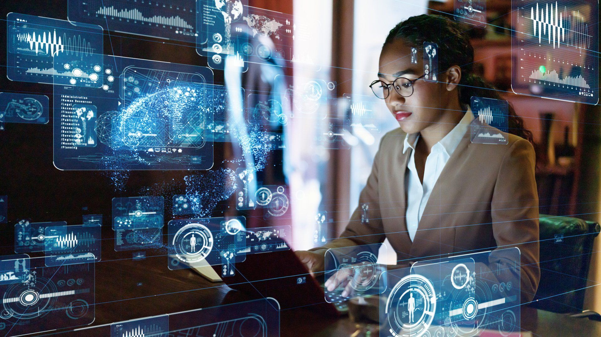 Young female engineer concept
