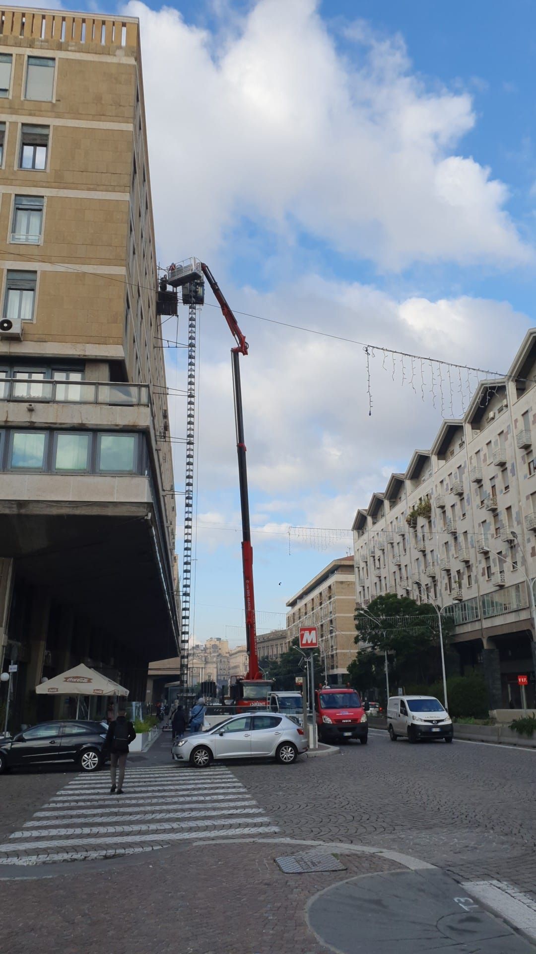 piattaforme di carico, impalcature, ponteggi mobili