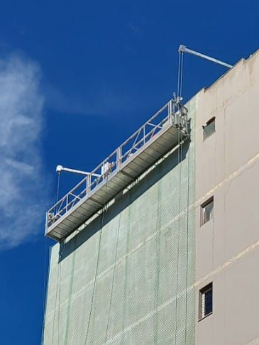 ponteggi a sbalzo, ponteggi a bilancia, impalcature, ponteggi mobili