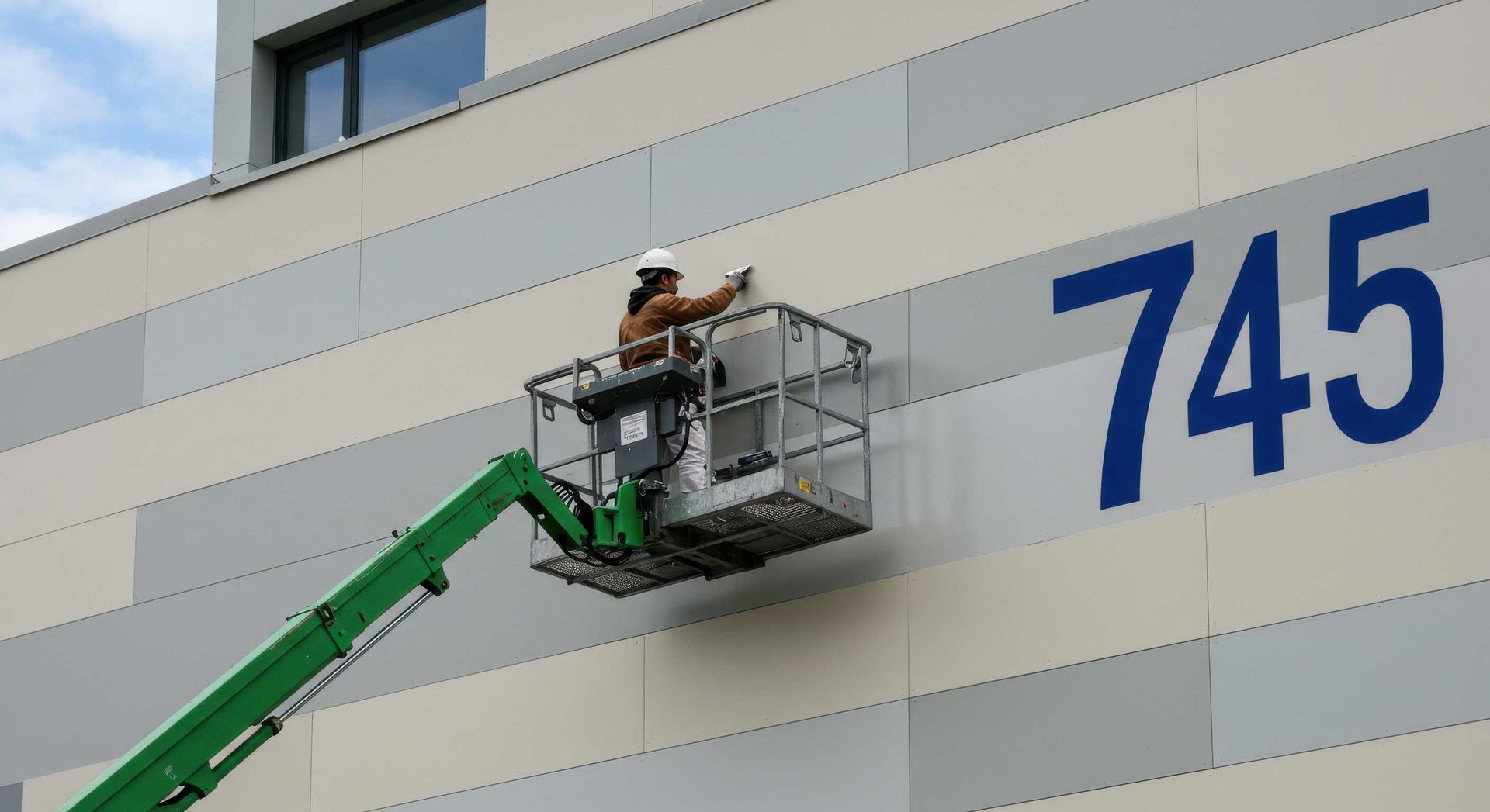 Exterior Wall Painting Service in Progress Gladstone