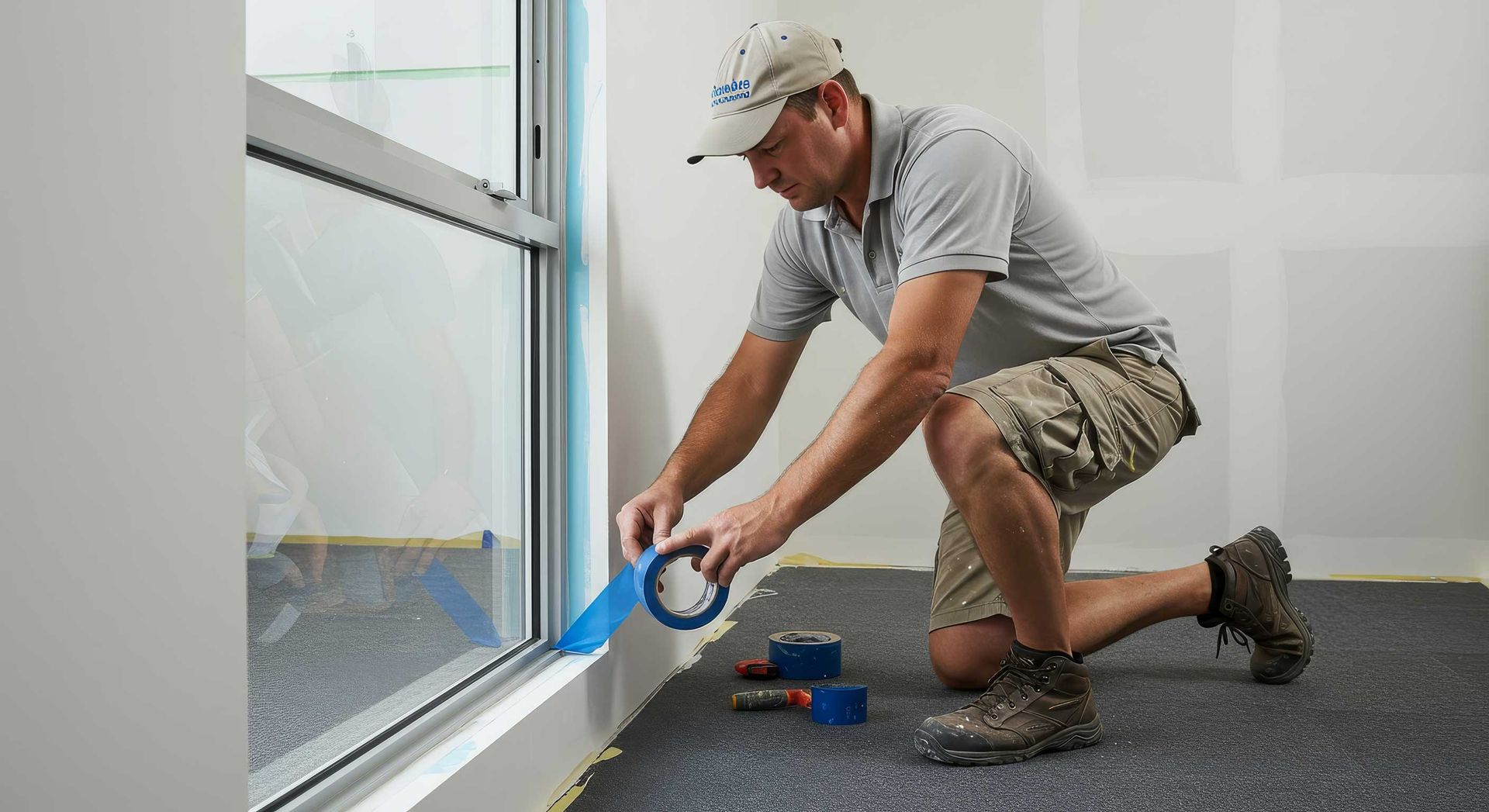 Clean Finish After Commercial Paint Job in Gladstone
