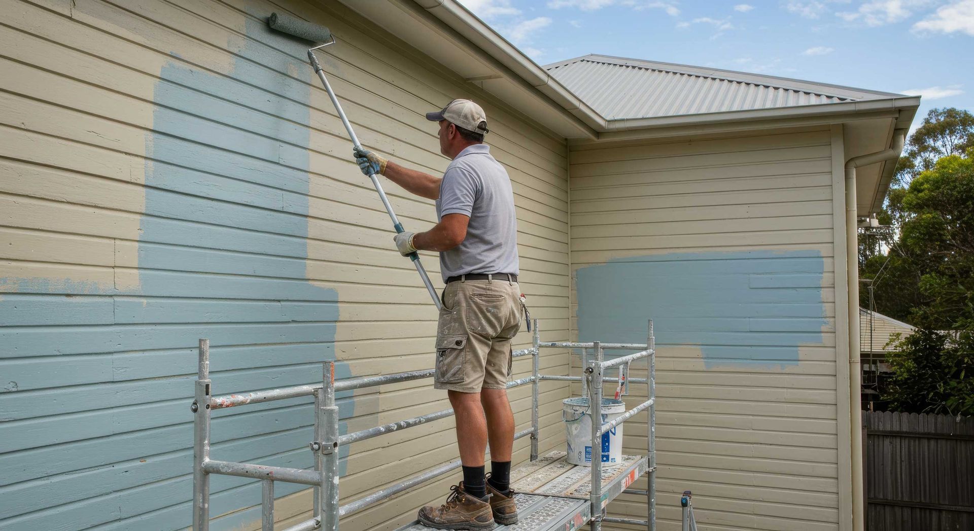 Clean Finish After Commercial Paint Job in Gladstone