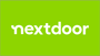 Nextdoor logo in white. Nextdoor logo in white.