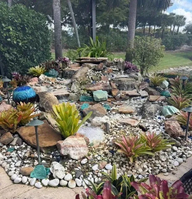 expert fountain installation